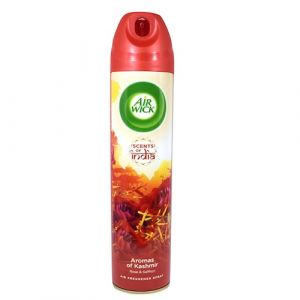 AIR WICK AROMAS OF KASHMIR ROSE & SAFFRON AIR FRESHENER SPRAY 200GM