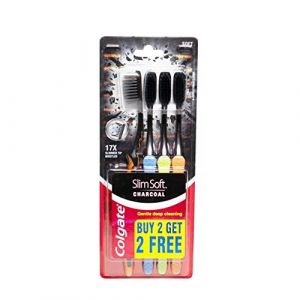COLGATE SLIM SOFT CHARCOAL TOOTHBRUSH