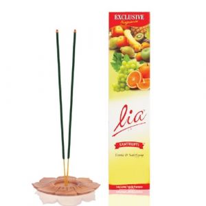 LIA SAMTRUPTI HAND CRAFTED AGARBATTI 115GM+1N SOAP 15GM