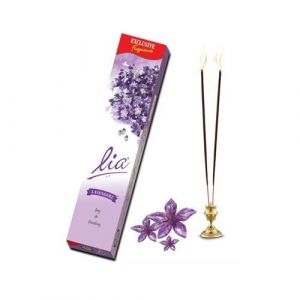 LIA LAVENDERZ HAND CRAFTED AGARBATTI 115G+1N SOAP 15GM