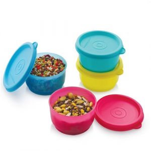 MASTERCOOK PP 300 ROUND CONTAINER SET OF 4PC