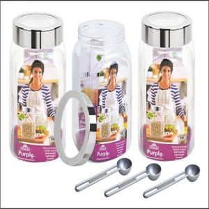 JIMIT PURPLE JAR 350ML SET OF 3PC
