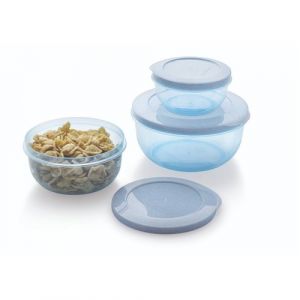 MASTERCOOK MALTA 3PC ROUND CONTAINER SET (290ML X 580ML X 1000ML)
