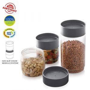 CELLO MODUSTACK 1000ML CONTAINER SET OF 2PC