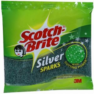 SCOTCH-BRITE SILVER SPARKS 1 PC 7 CM X 10 CM