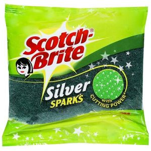 SCOTCH-BRITE SILVER SPARKS 1 PC 9.5 CM X 14 CM