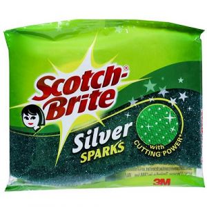 SCOTCH-BRITE SILVER SPARKS 2 PC 9.5 CM X 14 CM