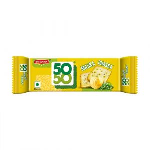 BRITANNIA 50-50 MASKA CHASKA BISCUITS 48GM