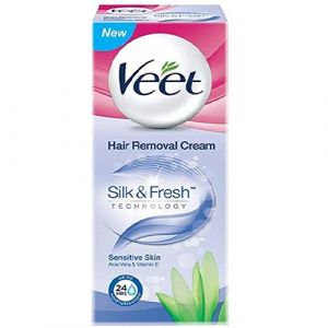 VEET SILK & FRESH HAIR REMOVAL CREAM SENSITIVE SKIN 25GM