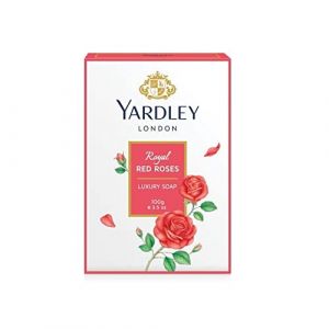 YARDLEY LONDON ROYAL RED ROSES LUXURY SOAP 4X100GM (BUY 3 GET 1 FREE)