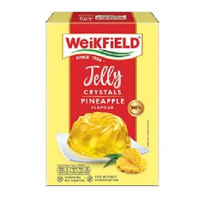 WEIKFIELD JELLY CRYSTAL PINEAPPLE FLAVOUR 90GM