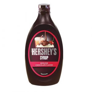 HERSHEY'S GENUINE CHOCOLATE FLAVOR SYRUP