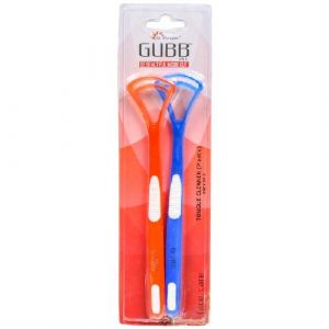 GUBB PLASTIC TONGUE CLEANER PACK OF 2