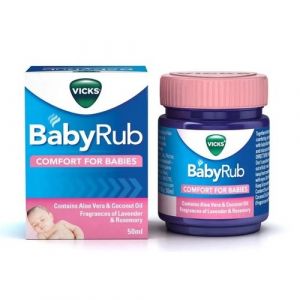 VICKS BABYRUB ALOE VERA & COCONUT OIL FRAGRANCES OF LAVENDER & ROSEMARY