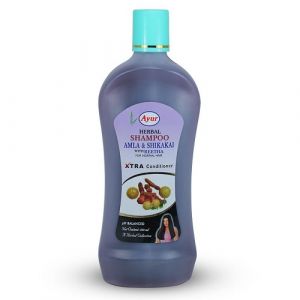 AYUR HERBALS SHAMPOO AMLA & SHIKAKAI WITH REETHA FOR NORMAL HAIR