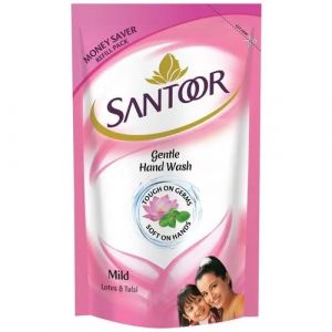 SANTOOR GENTLE MILD LOTUS & TULSI HAND WASH