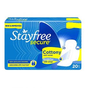 STAYFREE SECURE REGULAR SANITARY PADS