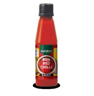 SURABHI RED CHILLI SAUCE (JAIN) 190GM