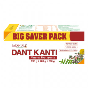 PATANJALI DANT KANTI TOOTHPASTE 600GM
