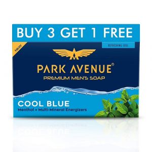 PARK AVENUE ORIGINAL COLLECTION COOL BLUE FRAGRANT SOAP 4X125GM (BUY 3 GET 1 FREE)
