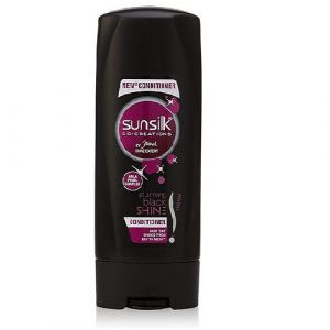 SUNSILK CO-CREATIONS STUNNING BLACK SHINE CONDITIONER 180ML