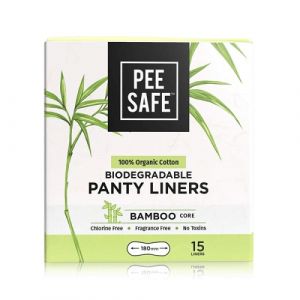 PEE SAFE BLODEGRADABLE PANTY LINERS