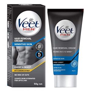 VEET MEN HAIR REMOVAL SENSITIVE SKIN CREAM - Shaving Specials