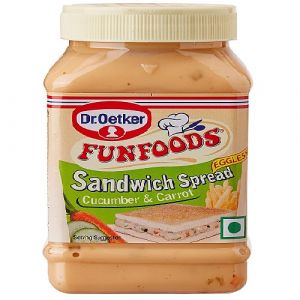 FUNFOODS SANDWICH SPREAD CUCUMBER & CARROT 300GM