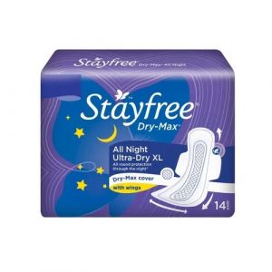 STAYFREE DRY MAX ALL NIGHT ULTRA DRY SANITARY PADS