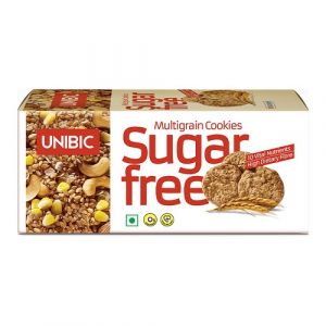 UNIBIC SUGAR FREE MULTIGRAIN COOKIES 75GM