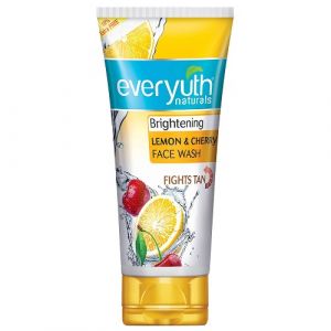 EVERYUTH NATURALS LEMON & CHERRY FACE WASH 100GM