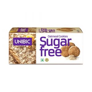 UNIBIC SUGAR FREE OATMEAL COOKIES 75GM
