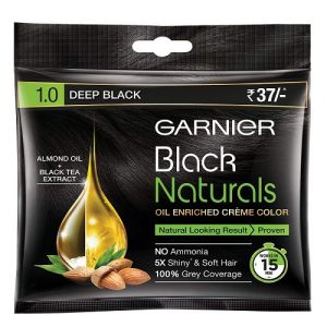 GARNIER BLACK NATURALS 1.0 DEEP BLACK POUCH