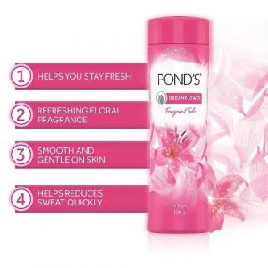 HUL PONDS DREAMFLOWER FRAGRANT TALC PINK LILY