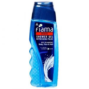 FIAMA MEN REFRESHING PULSE SEA MINERALS SHOWER GEL 250ML