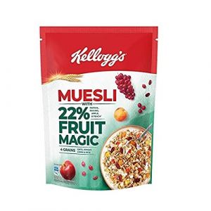 KELLOGG'S MUESLI WITH 22% FRUIT MAGIC 4 GRAINS 500GM