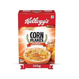KELLOGG'S CORN FLAKES WITH REAL HONEY 300GM
