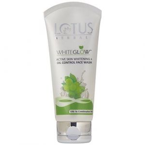 LOTUS WHITE GLLOW ACTIVE SKIN FACE WASH 50GM