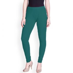 LYRA CHURIDAAR LEGGINGS-L-07 MZ. GREEN-FREE