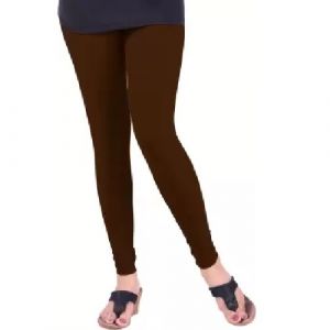 LYRA CHURIDAAR LEGGINGS-L-26 M. BROWN-FREE