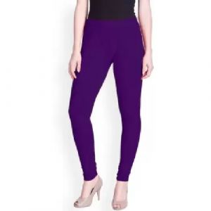 LYRA CHURIDAAR LEGGINGS-L-27 PURPLE HEART-FREE