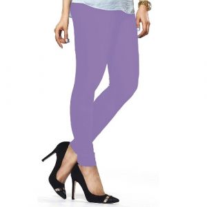 LYRA CHURIDAAR LEGGINGS-L-45 LIGHT LAVENDER-FREE