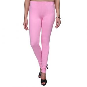 LYRA CHURIDAAR LEGGINGS-L-46 LIGHT ROSE-FREE