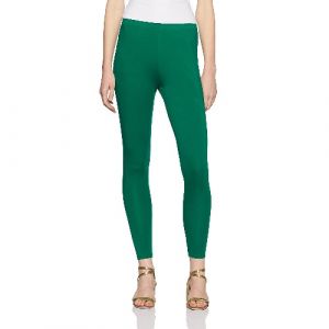 LYRA CHURIDAAR LEGGINGS-L-51 PAK. GREEN-FREE