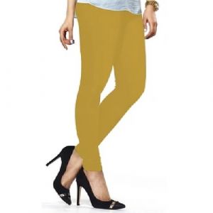 LYRA CHURIDAAR LEGGINGS-L-55 TAWNY OLIVE-FREE