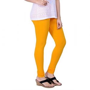 LYRA CHURIDAAR LEGGINGS-L-75 TURMERIC-FREE