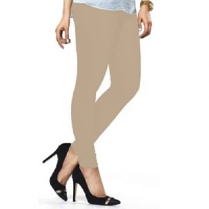 LYRA CHURIDAAR LEGGINGS-L-31 LIGHT ACRU-FREE