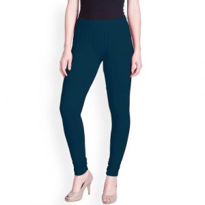 LYRA CHURIDAAR LEGGINGS-L-34 MOON LIGHT BLUE-FREE