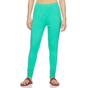 LYRA CHURIDAAR LEGGINGS-L-47 KIWI-FREE