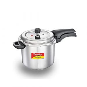 PRESTIGE DELUXE ALPHA SVACHH STAINLESS STEEL 5.5 LTR